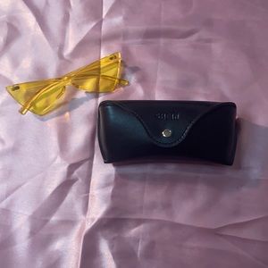 Cat Eye Tinted Lens Sunglasses